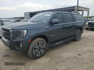 2021 GMC Yukon XL AT4 with VIN 1GKS2HKD4MR293229, listed as a Copart auction lot 66513544 with 89,303 mi miles and Salvage Title. Bid and sale history available at carsss.com. Image 1.