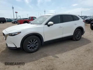 2021 Mazda CX-9 Touring with VIN JM3TCBCY4M0524573, listed as a Copart auction lot 60961165 with 58,408 mi miles and Salvage title. Bid and sale history available at DreamBid. Image 1.