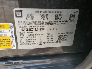 2014 Buick Enclave Leather with VIN 5GAKRBKD7EJ333406, listed as a Copart auction lot 47036215 with 48,790 mi miles and Salvage Title. Bid and sale history available at carsss.com. Image 15.