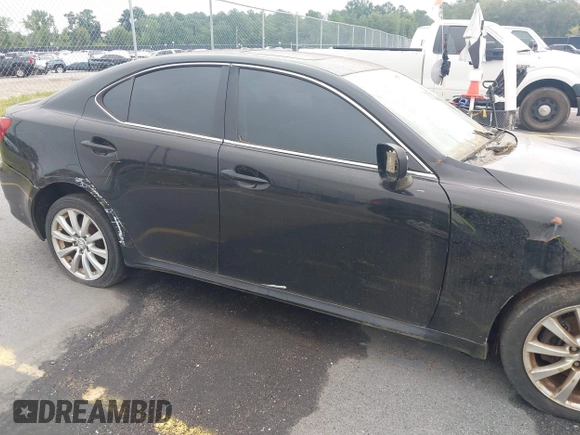 2006 Lexus IS 250 with VIN JTHCK262662001693, listed as a IAAI auction lot 42681720 with 336,622 mi miles and . Bid and sale history available at DreamBid. Image 6.