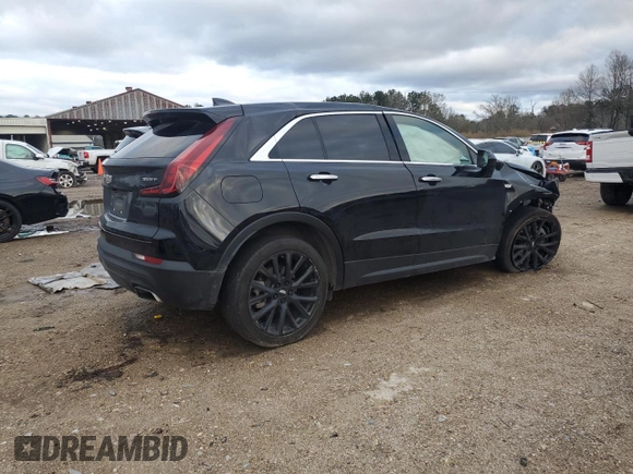 2023 Cadillac XT4 FWD Luxury with VIN 1GYAZAR45PF218684, listed as a Copart auction lot 46483515 with 74,920 mi miles and Salvage title. Bid and sale history available at DreamBid. Image 3.