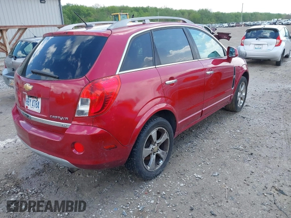 2014 Chevrolet Captiva Sport LTZ z VIN 3GNAL4EK8ES609342, wystawiony jako IAAI lot #42190213 z przebiegiem 129 654 mil mil oraz . Historia ofert i sprzedaży dostępna na DreamBid. Obrazek 4.