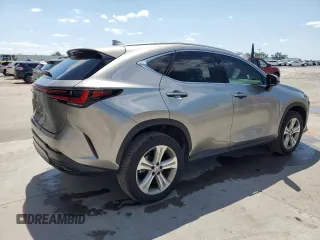 2022 Lexus NX with VIN 2T2ADCAZ4NC001202, listed as a Copart auction lot 52386785 with 24,284 mi miles and Salvage Title. Bid and sale history available at carsss.com. Image 3.