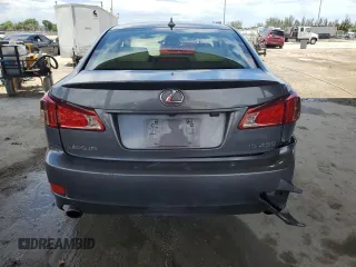 2013 Lexus IS 250 with VIN JTHBF5C26D5189164, listed as a Copart auction lot 61535915 with 103,277 mi miles and Salvage title. Bid and sale history available at DreamBid. Image 6.
