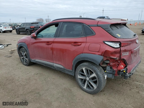 2018 Hyundai Kona Limited with VIN KM8K3CA5XJU066511, listed as a Copart auction lot 44550105 with 65,156 mi miles and Salvage Title. Bid and sale history available at carsss.com. Image 2.