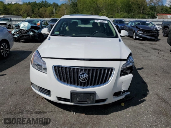2013 Buick Regal Turbo Premium 1 с VIN 2G4GS5EV8D9142436, выставлен на аукционе Copart как лот 56147255 с пробегом 138 642 миль миль и Чистый • Clean title. История ставок и продаж доступна на DreamBid. Изображение 5.