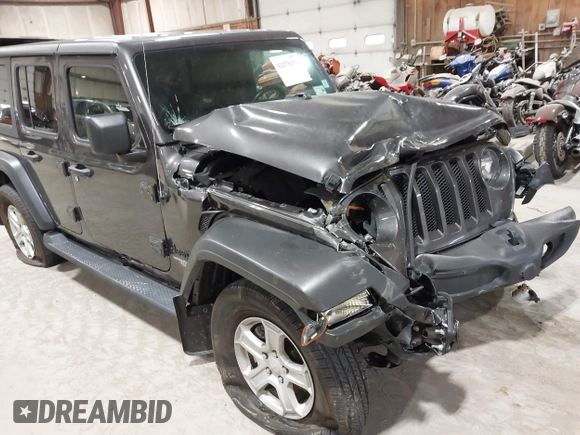 2021 Jeep Wrangler Unlimited Sport S с VIN 1C4HJXDN2MW701625, выставлен на аукционе IAAI как лот 42278169 с пробегом 11 229 миль миль и . История ставок и продаж доступна на DreamBid. Изображение 17.