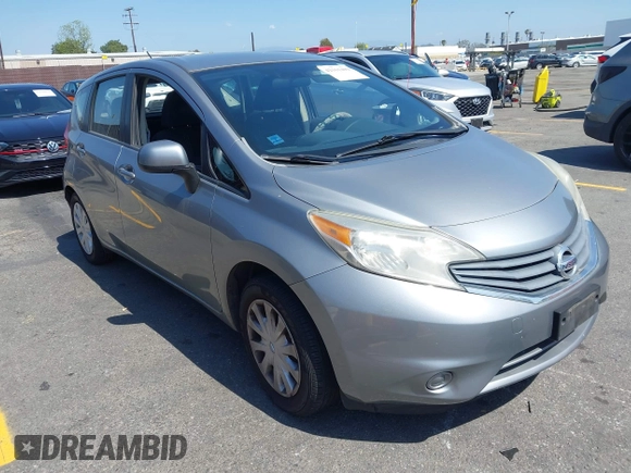 2014 Nissan Note S with VIN 3N1CE2CP6EL421124, listed as a IAAI auction lot 42161409 with 111,347 mi miles and . Bid and sale history available at DreamBid. Image 1.