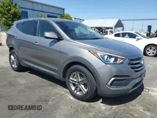 2018 Hyundai Santa Fe 2.4L with VIN 5NMZT3LB2JH076298, listed as a Copart auction lot 63461435 with 79,881 mi miles and Salvage title. Bid and sale history available at DreamBid. Image 4.