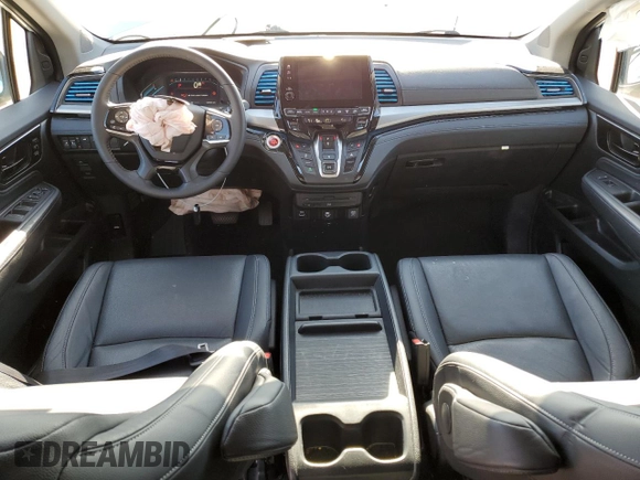 2023 Honda Odyssey Touring with VIN 5FNRL6H81PB005652, listed as a Copart auction lot 43769035 with 29,972 mi miles and Salvage Title. Bid and sale history available at DreamBid. Image 8.