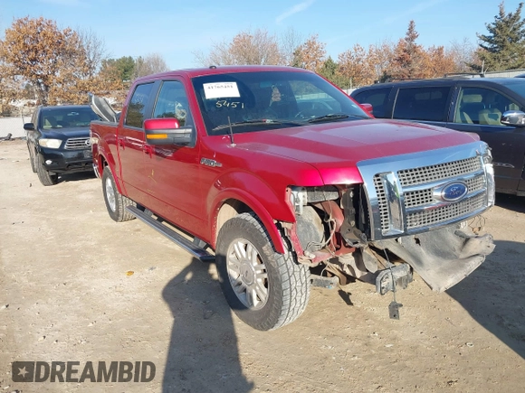 2009 Ford F-150 XL с VIN 1FTPW12V89FA20860, выставлен на аукционе IAAI как лот 41765451 с пробегом 170 850 миль миль и . История ставок и продаж доступна на DreamBid. Изображение 1.