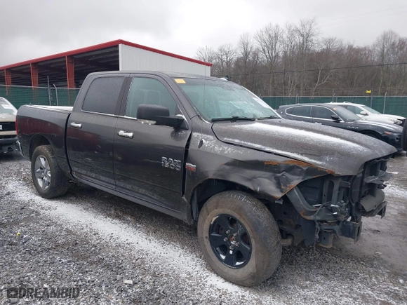 2017 Ram 1500 Big Horn with VIN 3C6RR7LT2HG793294, listed as a IAAI auction lot 40959215 with 162,356 mi miles. Bid and sale history available at carsss.com. Image 1.