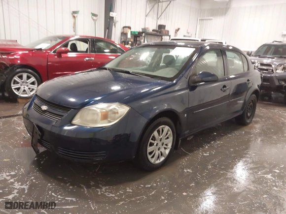 2010 Chevrolet Cobalt LT w/1LT with VIN 1G1AD5F52A7104077, listed as a IAAI auction lot 41871159 with 133,619 mi miles. Bid and sale history available at carsss.com. Image 17.