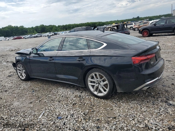 2023 Audi A5 Sportback S line Premium with VIN WAUDACF59PA061867, listed as a Copart auction lot 56488854 with NaN miles and Salvage Title. Bid and sale history available at carsss.com. Image 2.