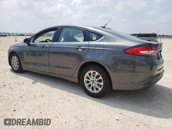 2017 Ford Fusion S with VIN 3FA6P0G73HR397956, listed as a Copart auction lot 54741335 with 41,954 mi miles and Salvage Title. Bid and sale history available at DreamBid. Image 2.