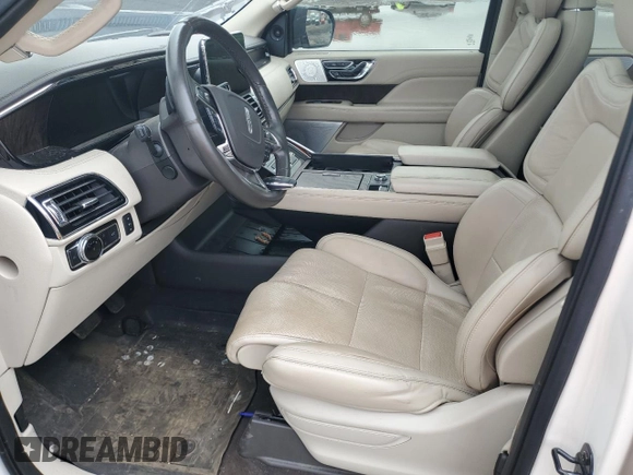 2019 Lincoln Navigator Reserve with VIN 5LMJJ2LT1KEL25094, listed as a Copart auction lot 58539865 with 63,167 mi miles and Salvage title. Bid and sale history available at DreamBid. Image 7.