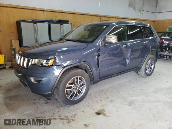 2021 Jeep Grand Cherokee Limited with VIN 1C4RJFBG4MC505321, listed as a Copart auction lot 63370405 with 67,091 mi miles and Salvage title. Bid and sale history available at DreamBid. Image 1.