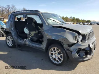 2020 Jeep Renegade Latitude with VIN ZACNJBBB5LPL73169, listed as a Copart auction lot 49267465 with 50,862 mi miles and Salvage Title. Bid and sale history available at carsss.com. Image 4.