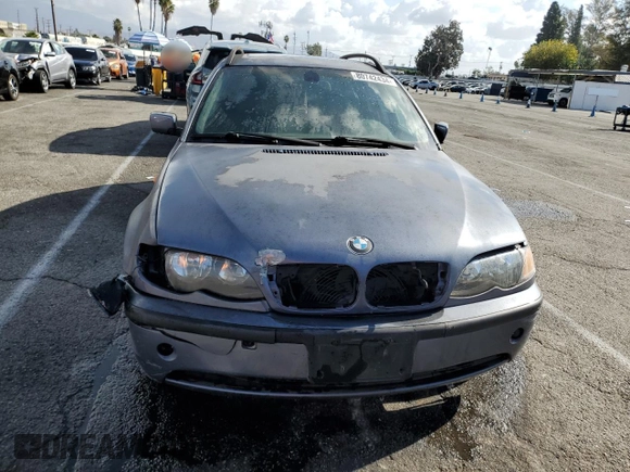 2003 BMW 3 Series 325i with VIN WBAEN33413PC12375, listed as a Copart auction lot 80742434 with 168,770 mi miles and Salvage Title. Bid and sale history available at carsss.com. Image 5.