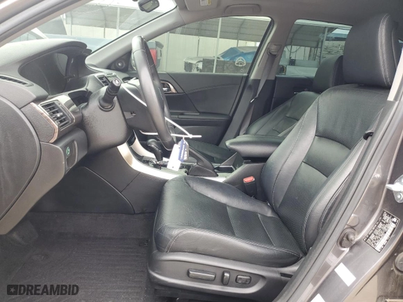 2017 Honda Accord Hybrid EX-L with VIN JHMCR6F52HC017173, listed as a Copart auction lot 49659485 with 109,147 mi miles and Salvage Title. Bid and sale history available at carsss.com. Image 7.