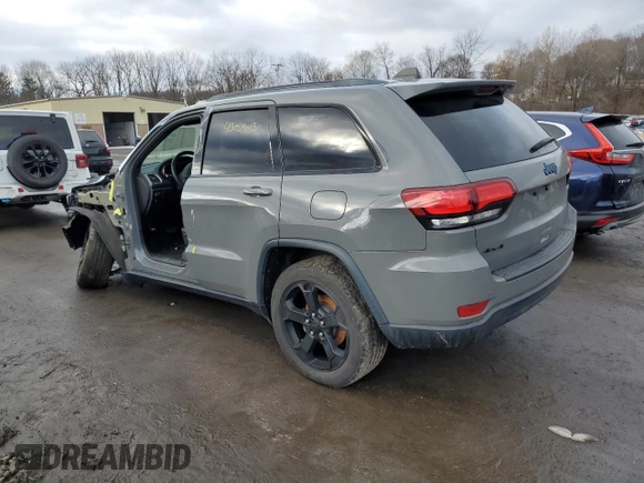 2019 Jeep Grand Cherokee Upland with VIN 1C4RJFAG9KC818833, listed as a Copart auction lot 43029015 with 75,318 mi miles and Salvage Title. Bid and sale history available at DreamBid. Image 2.