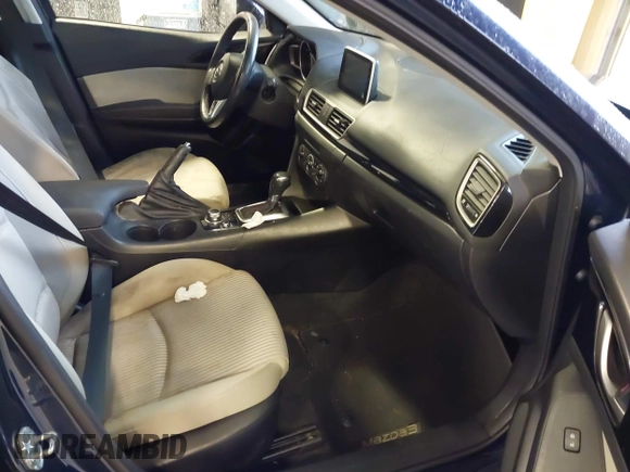 2016 Mazda 3 i Touring with VIN JM1BM1L71G1343674, listed as a IAAI auction lot 41630218 with 70,052 mi miles and . Bid and sale history available at DreamBid. Image 5.