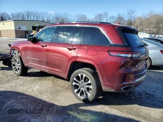 2022 Jeep Grand Cherokee Overland with VIN 1C4RJHDG1N8630323, listed as a Copart auction lot 45178015 with 31,493 mi miles and Salvage title. Bid and sale history available at DreamBid. Image 2.