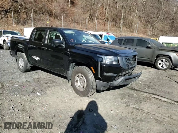 2022 Nissan Frontier S with VIN 1N6ED1EK2NN612332, listed as a Copart auction lot 40658374 with 0 mi miles. Bid and sale history available at carsss.com. Image 10.
