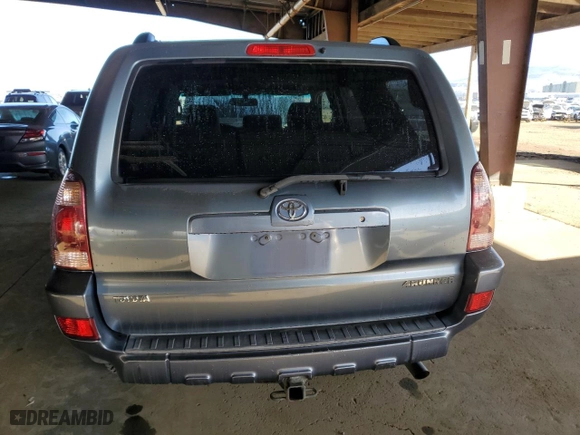 2005 Toyota 4Runner SR5 with VIN JTEZU14R658037276, listed as a Copart auction lot 46859195 with 250,926 mi miles and Clean Title. Bid and sale history available at carsss.com. Image 6.