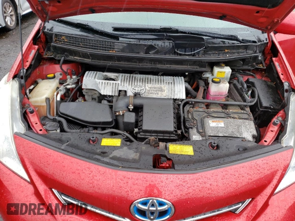 2012 Toyota Prius Two with VIN JTDZN3EU3C3091659, listed as a Copart auction lot 54978955 with 226,470 mi miles and Clean Title. Bid and sale history available at DreamBid. Image 11.