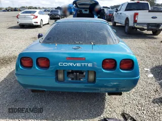 1992 Chevrolet Corvette with VIN 1G1YY23P1N5114172, listed as a Copart auction lot 44402695 with 0 mi miles and Salvage Title. Bid and sale history available at carsss.com. Image 6.