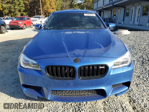 2016 BMW M5 with VIN WBSFV9C53GG343466, listed as a Copart auction lot 76460794 with 66,351 mi miles and Salvage Title. Bid and sale history available at carsss.com. Image 5.