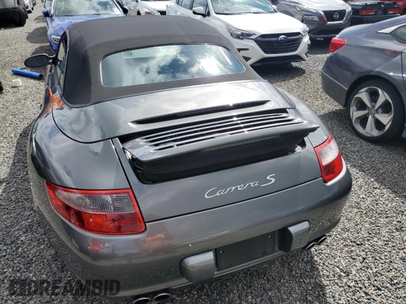 2008 Porsche 911 Carrera S with VIN WP0CB29948S775728, listed as a Copart auction lot 74367534 with Not Provided miles and Non Repairable. Bid and sale history available at DreamBid. Image 6.
