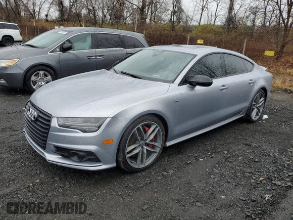 2017 Audi A7 Premium Plus with VIN WAUW3AFC6HN032682, listed as a Copart auction lot 82169794 with 47,973 mi miles and Non Repairable. Bid and sale history available at carsss.com. Image 1.