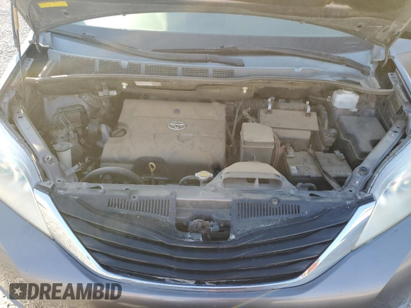 2013 Toyota Sienna LE AAS with VIN 5TDKK3DC6DS353824, listed as a Copart auction lot 46690845 with 190,502 mi miles and Salvage Title. Bid and sale history available at carsss.com. Image 12.