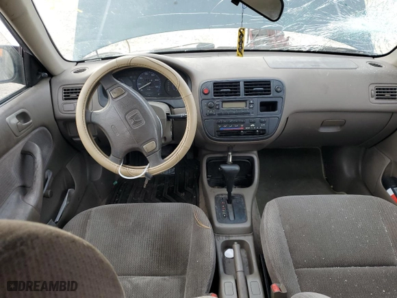 1997 Honda Civic DX with VIN 1HGEJ6626VL003183, listed as a Copart auction lot 78075644 with 133,963 mi miles and Salvage Title. Bid and sale history available at carsss.com. Image 8.