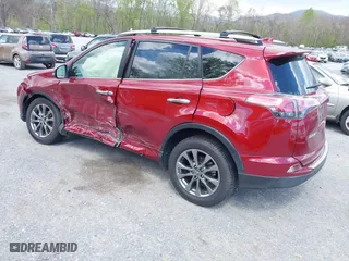 2018 Toyota RAV4 Limited with VIN JTMDFREV0JD240717, listed as a IAAI auction lot 42016016 with 37,043 mi miles. Bid and sale history available at carsss.com. Image 3.