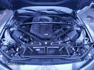 2023 BMW M4 Competition xDrive with VIN WBS43AZ00PCM21431, listed as a Copart auction lot 37362344 with 9,443 mi miles and Salvage Title. Bid and sale history available at carsss.com. Image 11.
