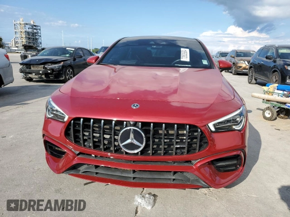 2021 Mercedes-Benz CLA 45 AMG with VIN W1K5J5DB8MN170617, listed as a Copart auction lot 72853964 with Not Provided miles and Non Repairable. Bid and sale history available at DreamBid. Image 5.