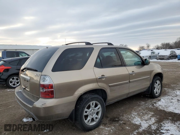 2006 Acura MDX Touring with VIN 2HNYD18676H548680, listed as a Copart auction lot 43071155 with 156,908 mi miles and Salvage Title. Bid and sale history available at carsss.com. Image 3.