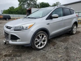 2013 Ford Escape Titanium with VIN 1FMCU9J97DUC31958, listed as a Copart auction lot 57573075 with 185,323 mi miles and Clean title. Bid and sale history available at DreamBid. Image 1.
