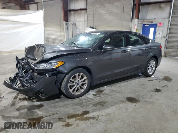 2020 Ford Fusion SE with VIN 3FA6P0HD1LR257398, listed as a Copart auction lot 58376915 with 22,355 mi miles and Salvage title. Bid and sale history available at DreamBid. Image 1.