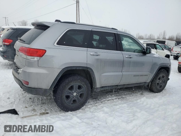 2017 Jeep Grand Cherokee Laredo with VIN 1C4RJFAG9HC726565, listed as a Copart auction lot 45647785 with 155,027 mi miles and Clean Title. Bid and sale history available at carsss.com. Image 3.