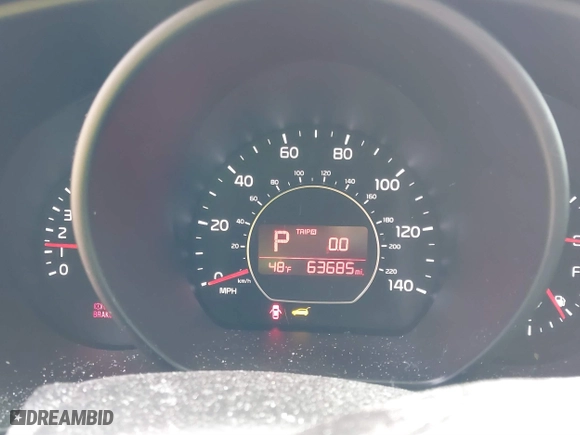 2019 Kia Soul with VIN KNDJN2A24K7641034, listed as a IAAI auction lot 41568605 with 63,685 mi miles. Bid and sale history available at carsss.com. Image 7.