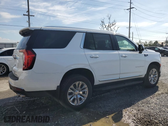 2024 GMC Yukon Denali with VIN 1GKS2DKL9RR135136, listed as a Copart auction lot 50688575 with 4,077 mi miles and Salvage Title. Bid and sale history available at carsss.com. Image 3.