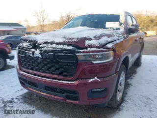 2025 Ram 1500 Big Horn with VIN 1C6SRFFP1SN541934, listed as a IAAI auction lot 41069522 with 476 mi miles. Bid and sale history available at carsss.com. Image 18.