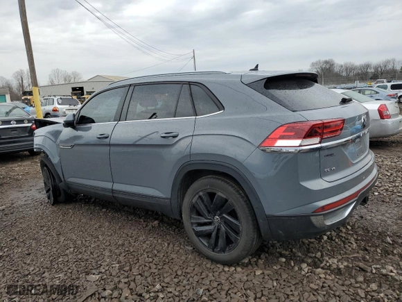 2022 Volkswagen Atlas Cross Sport 3.6L V6 SE w/Technology with VIN 1V2KE2CA4NC203892, listed as a Copart auction lot 46298655 with NaN miles and Salvage Title. Bid and sale history available at carsss.com. Image 2.