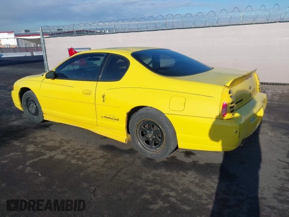 2002 Chevrolet Monte Carlo LS z VIN 2G1WW15E329323155, wystawiony jako IAAI lot #42207630 z przebiegiem 223 275 mil mil oraz . Historia ofert i sprzedaży dostępna na DreamBid. Obrazek 3.