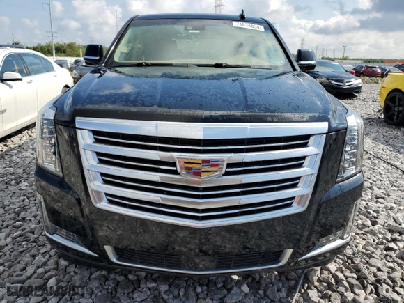 2016 Cadillac Escalade Platinum with VIN 1GYS3DKJ5GR105128, listed as a Copart auction lot 71834854 with 124,711 mi miles and Non Repairable. Bid and sale history available at carsss.com. Image 5.