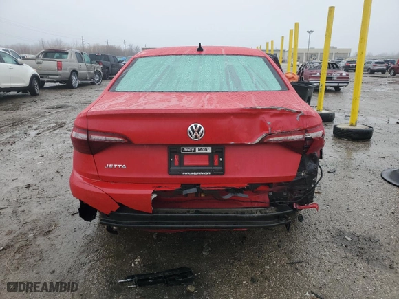 2020 Volkswagen Jetta S with VIN 3VWC57BU4LM085110, listed as a Copart auction lot 43066485 with 0 mi miles and Salvage Title. Bid and sale history available at carsss.com. Image 6.